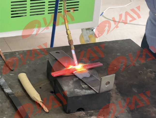 oxyhydrogen water welder for transformer winding welding